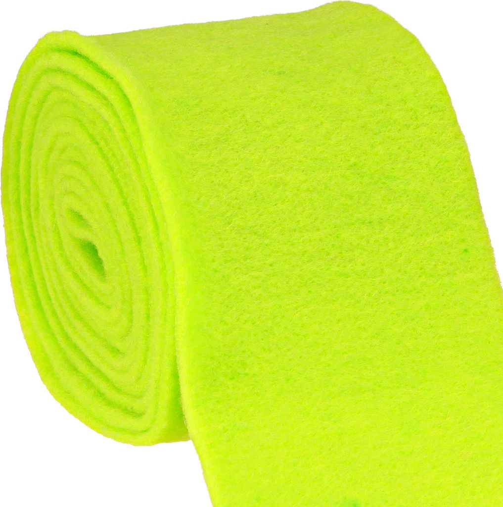 Filzband 15cm x 5m Grün - Dekoband aus 100% Schafwolle, Produktbild 