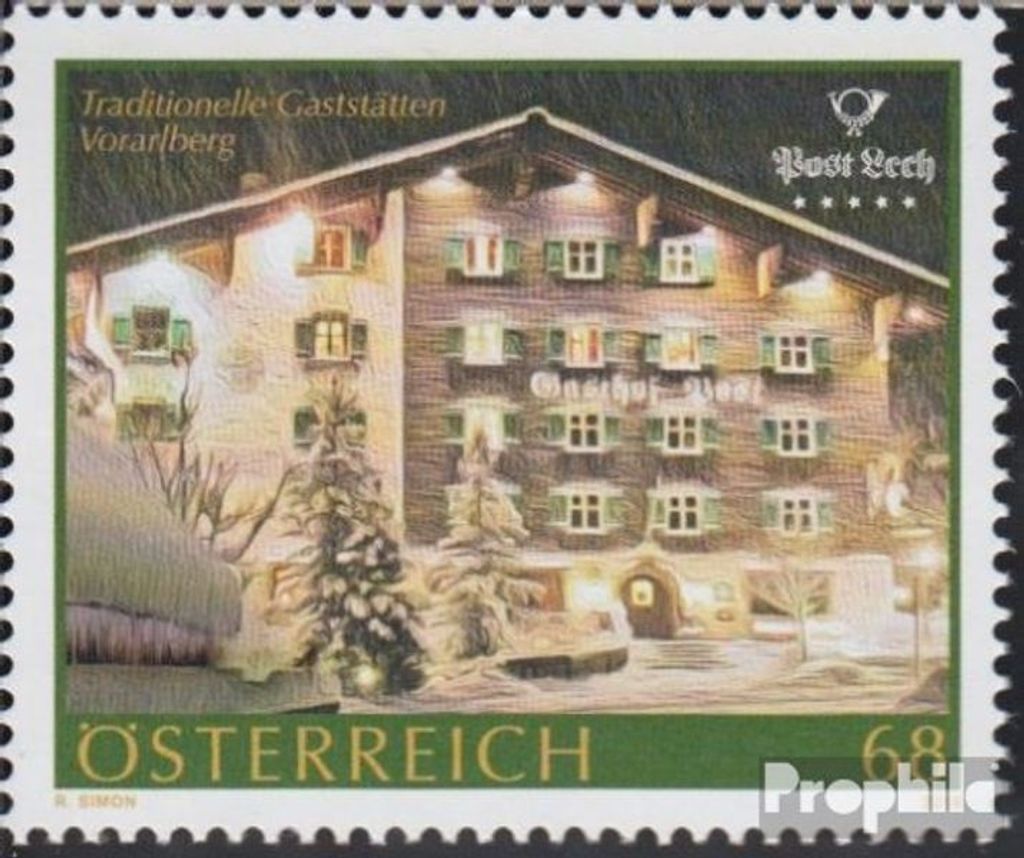 Briefmarken Österreich 2016 Mi 3296 (kompl.Ausg.) gestempelt Lech am Arlberg