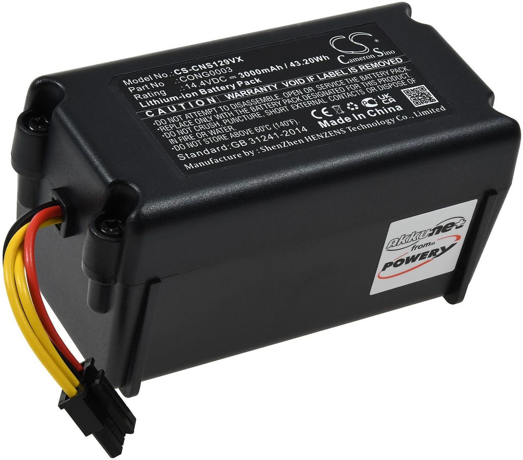 Akku für Saugroboter Bagotte BL509 Produktbild 