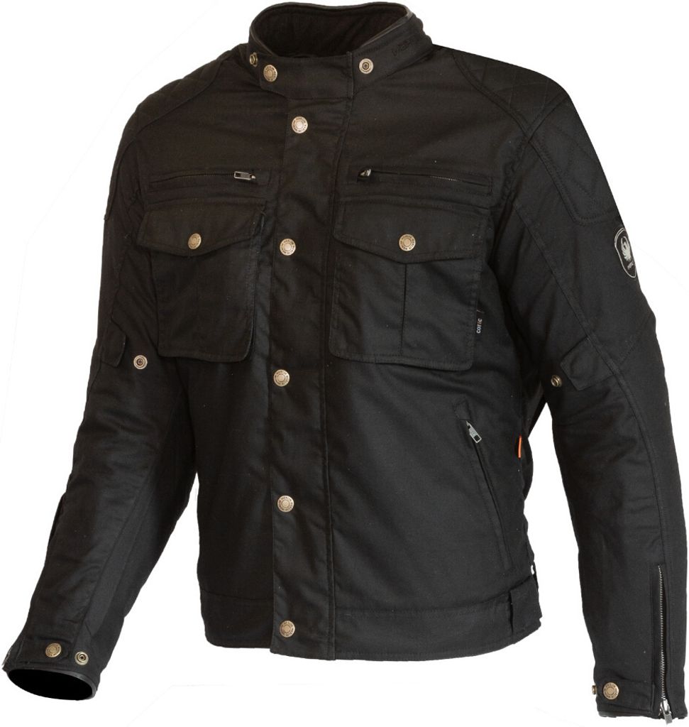 Merlin Perton II Motorrad Textiljacke, schwarz, S Produktbild 