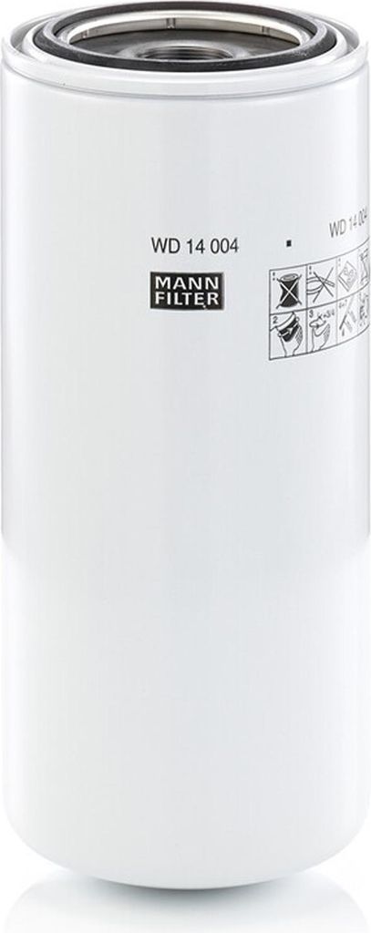Original MANN-FILTER Filter Arbeitshydraulik WD 14 004