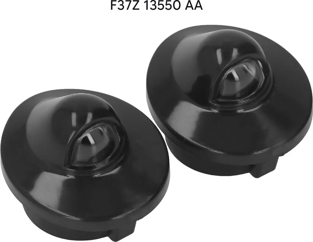 Coppia Vetrini Illuminazione Targa F37Z 13550 AA per Ford