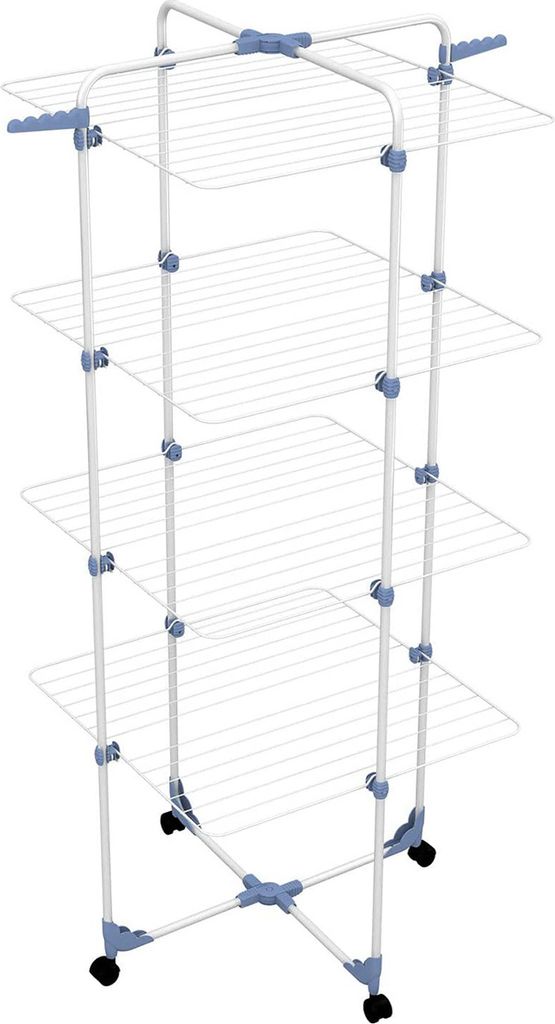 Gimi Modular 4 Wäscheständer Blau, Weiß