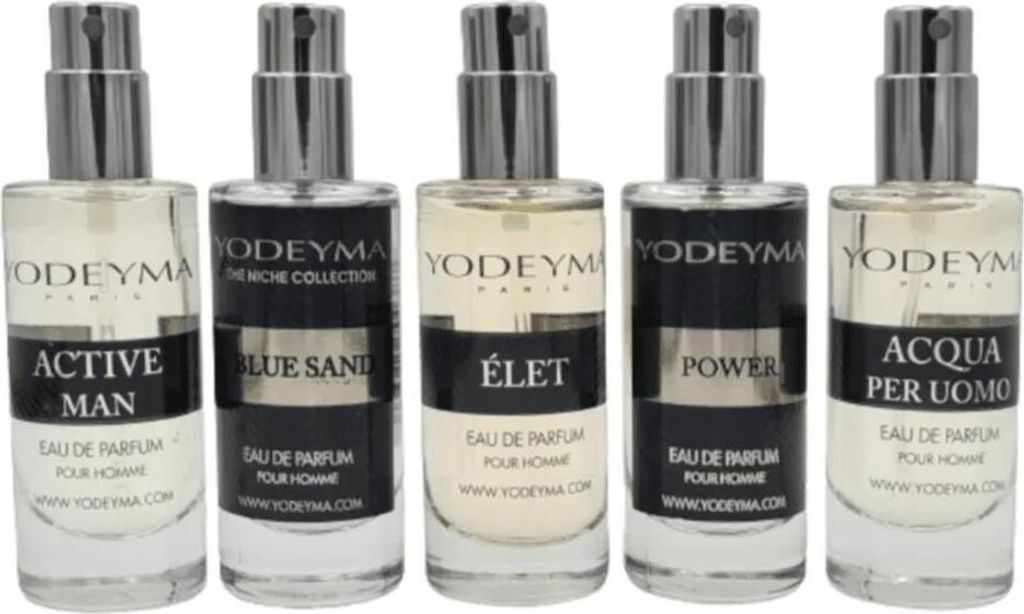 YODEYMA Herren Schnupperduftset "Die Frische" Kollektion Produktbild 