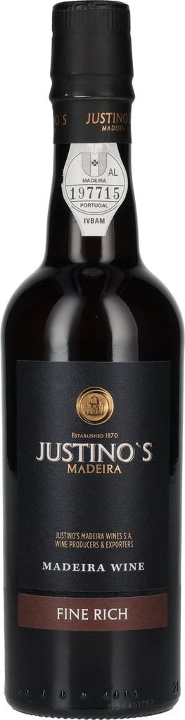 Justino's Madeira FINE RICH 19% Vol. 0,375l Image du produit 