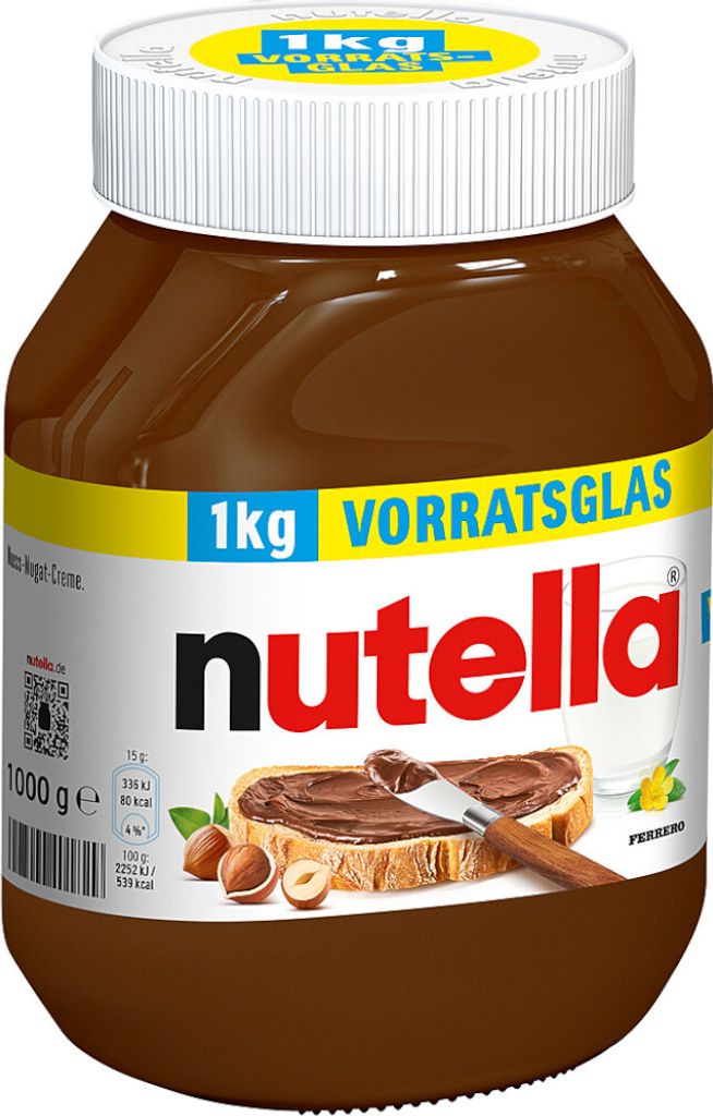 Ferrero Nutella nugátový krém krémovej konzistencie 1000g Obrázok produktu