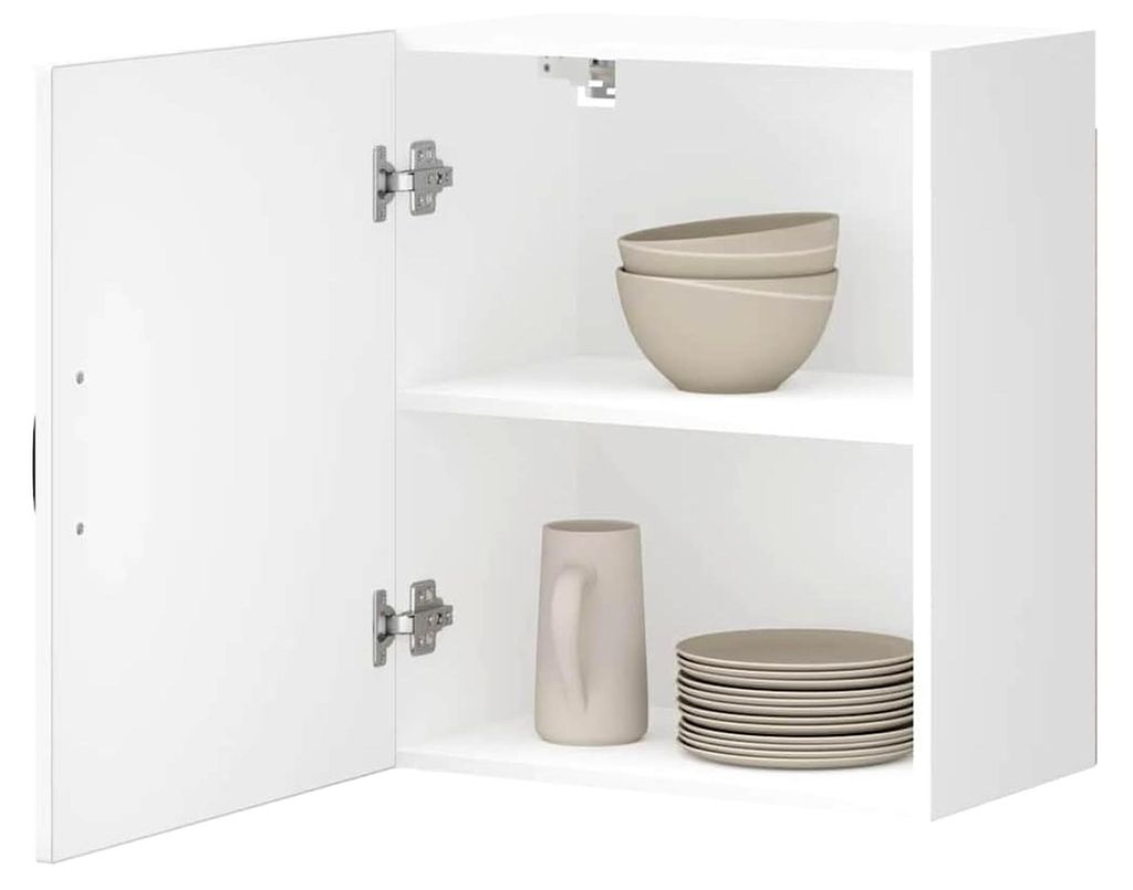 Tomostar Küchenoberschrank, Hängeschrank, Küche, Wandschrank, Lucca, weiß, Holz, 50 x 31 x 60 cm
