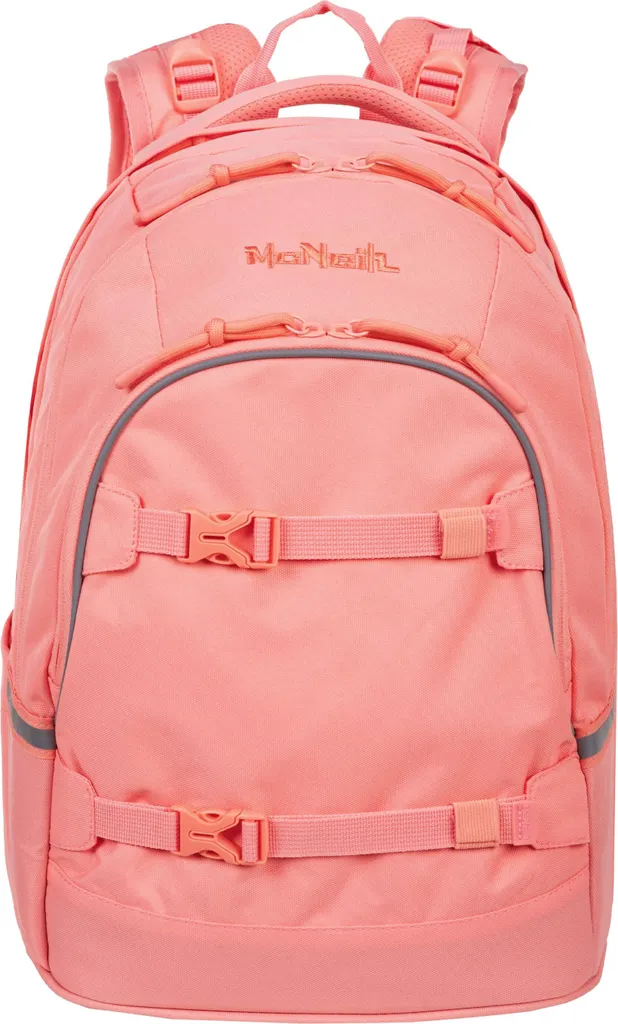 McNeill Milo Sac d'école ergonomique rose saumon pour enfant primaire
