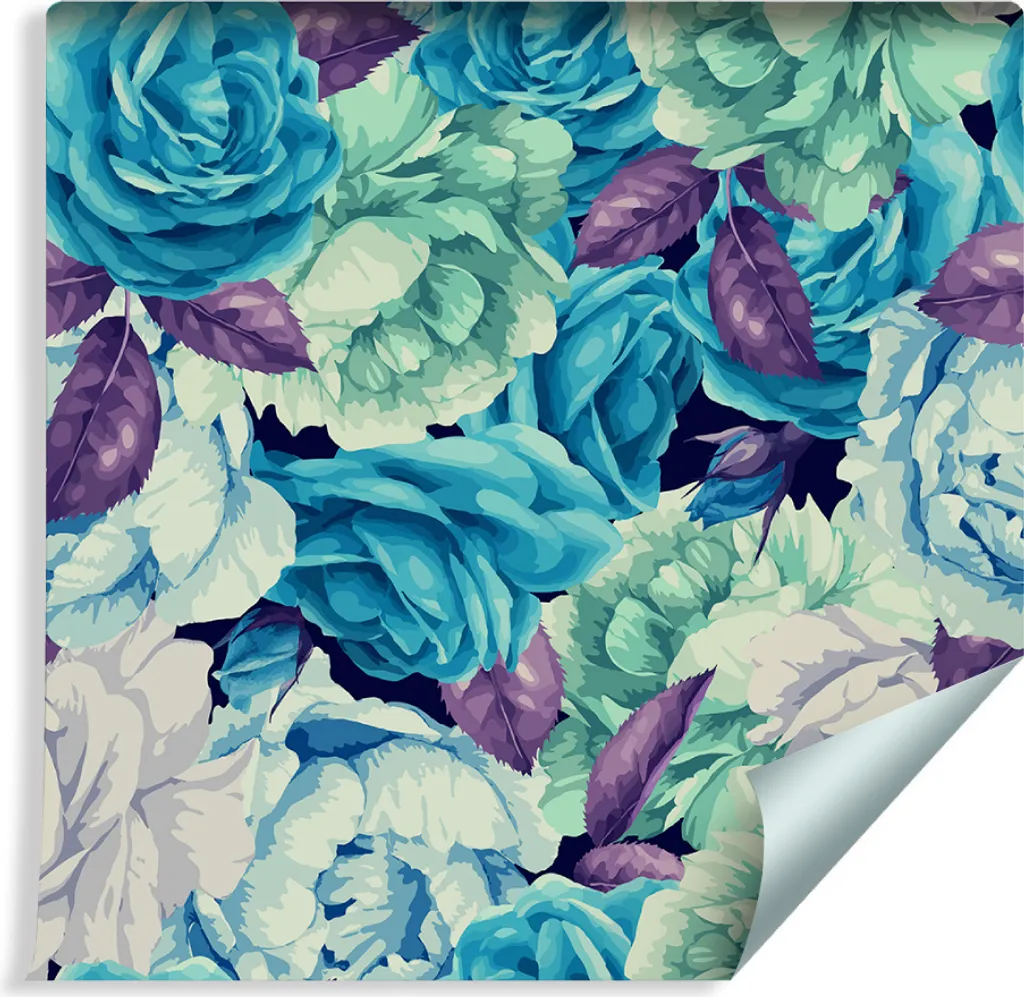 Nappe Roses Multicolores 10m Vlies - Texture Douce et Fleurs XXL