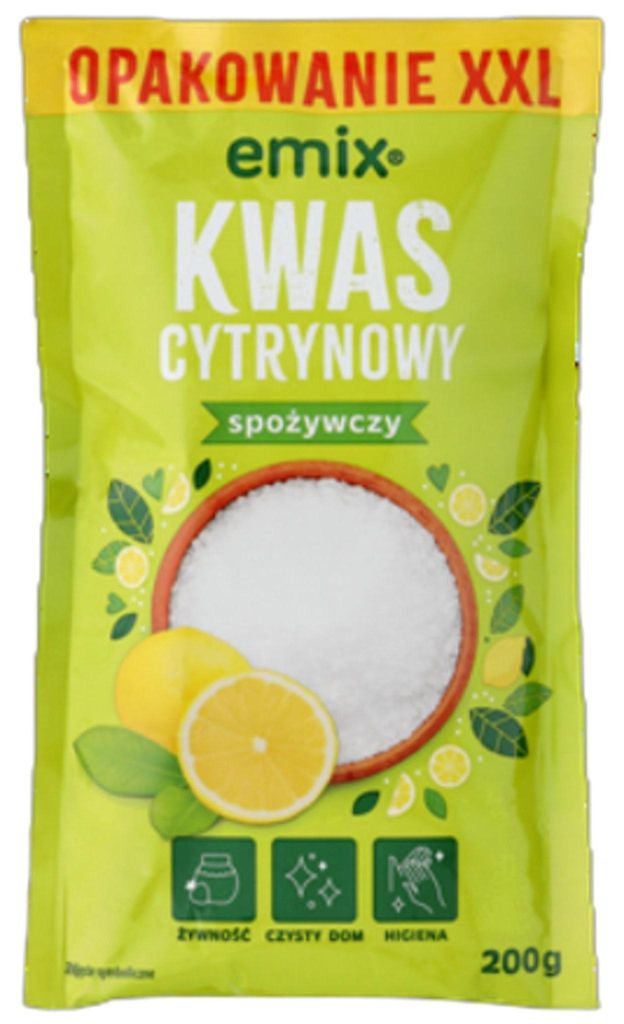 Emix Citronová kyselina univerzální 200 g Obrázek produktu 