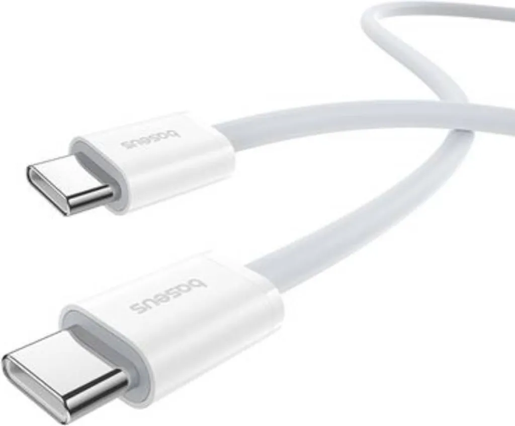 USB-C to USB-C Cable Baseus Superior Series 2, 30W, 3A, 1m, White P10365200211-00 - 15