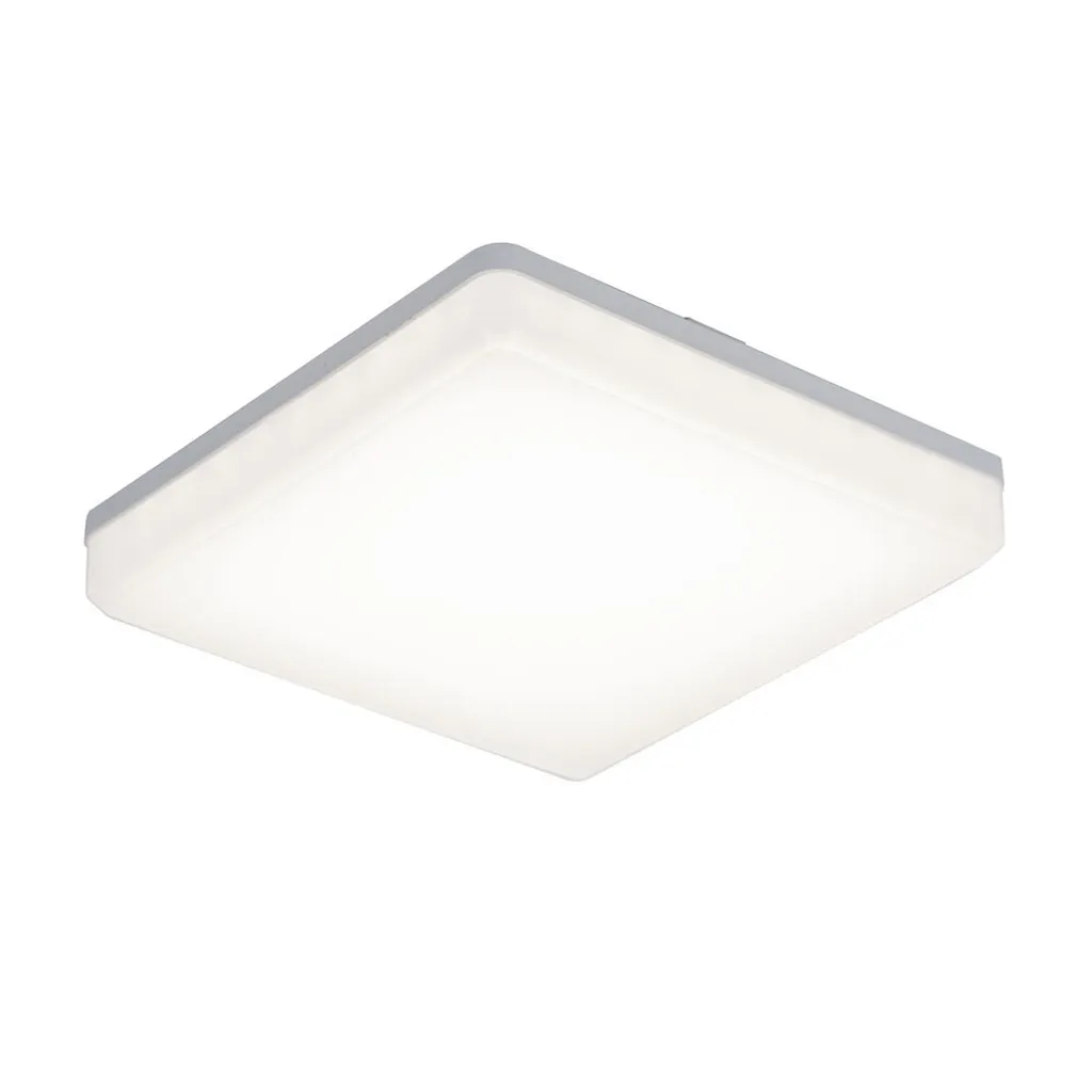 Hublot LED rond IP44 blanc 20cm - Éclairage de plafond pour couloir