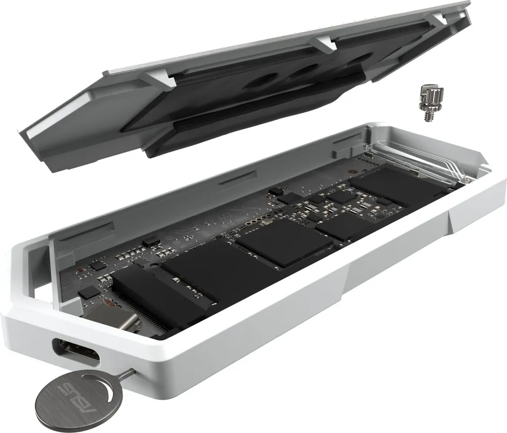 Boîtier SSD M.2 USB-C ASUS ROG Strix Arion pour Stockage Gaming Mobile - 7