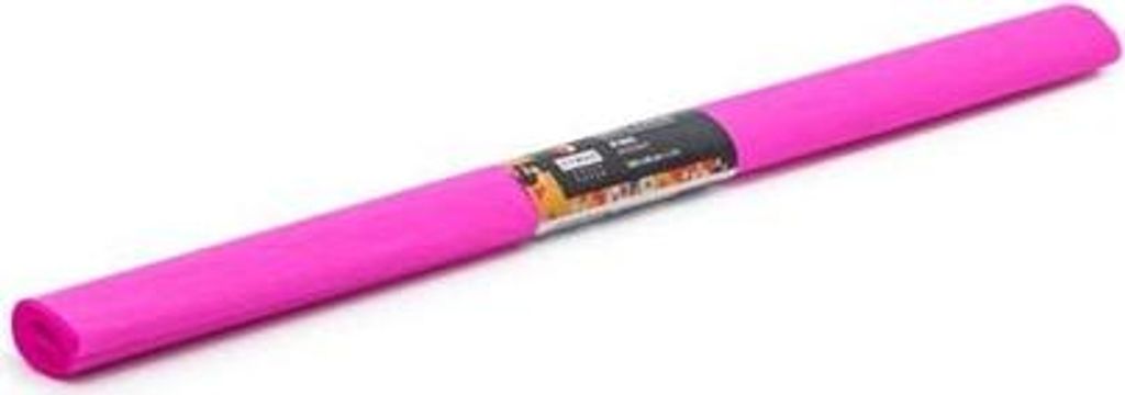Krepppapier Rosa auf Rolle 50 x 200 cm, 28 g/m² für kreative Bastelarbeiten & Dekorationen