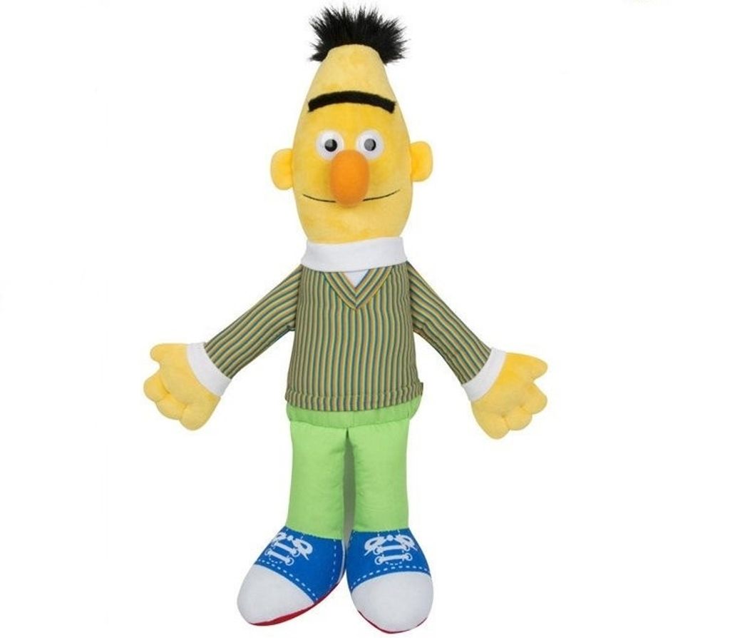 Bert, pluche knuffel, 40 cm, Sesamstraat Productafbeelding 