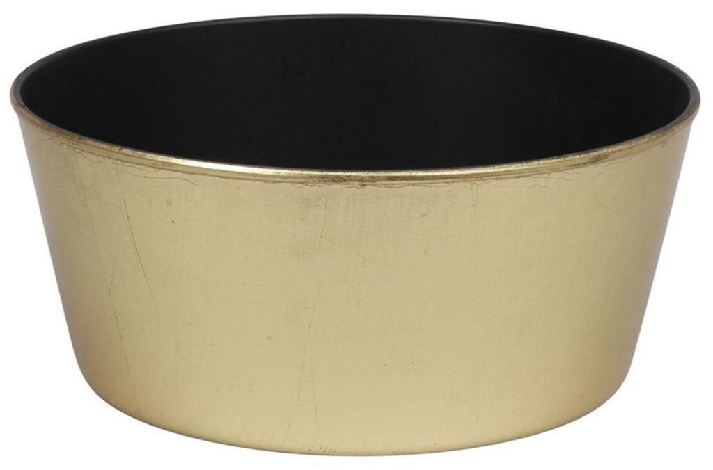 Othmar Decorations Pflanzentopf - Kunststoff - gold - 24 x Produktbild 