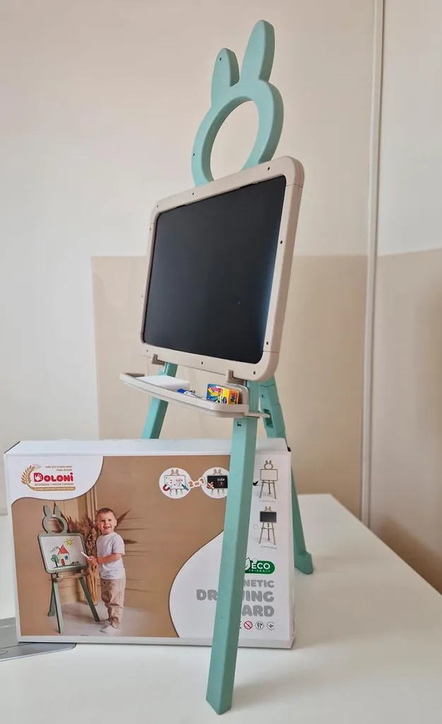 Tableau éducatif pour apprendre à écrire et compter - Kit magnétique inclus
