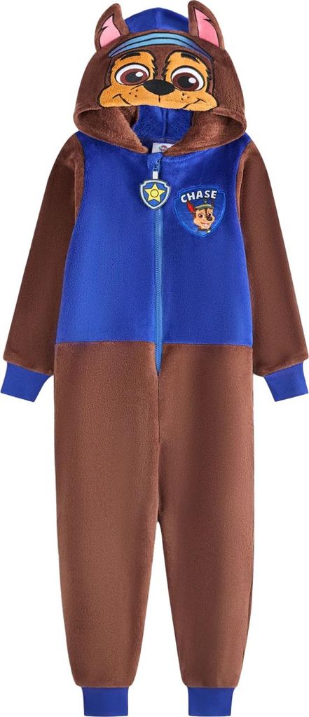 Paw Patrol - All-in-One Nachtwäsche für Kinder NS9726 (104) (Braun/Königsblau)