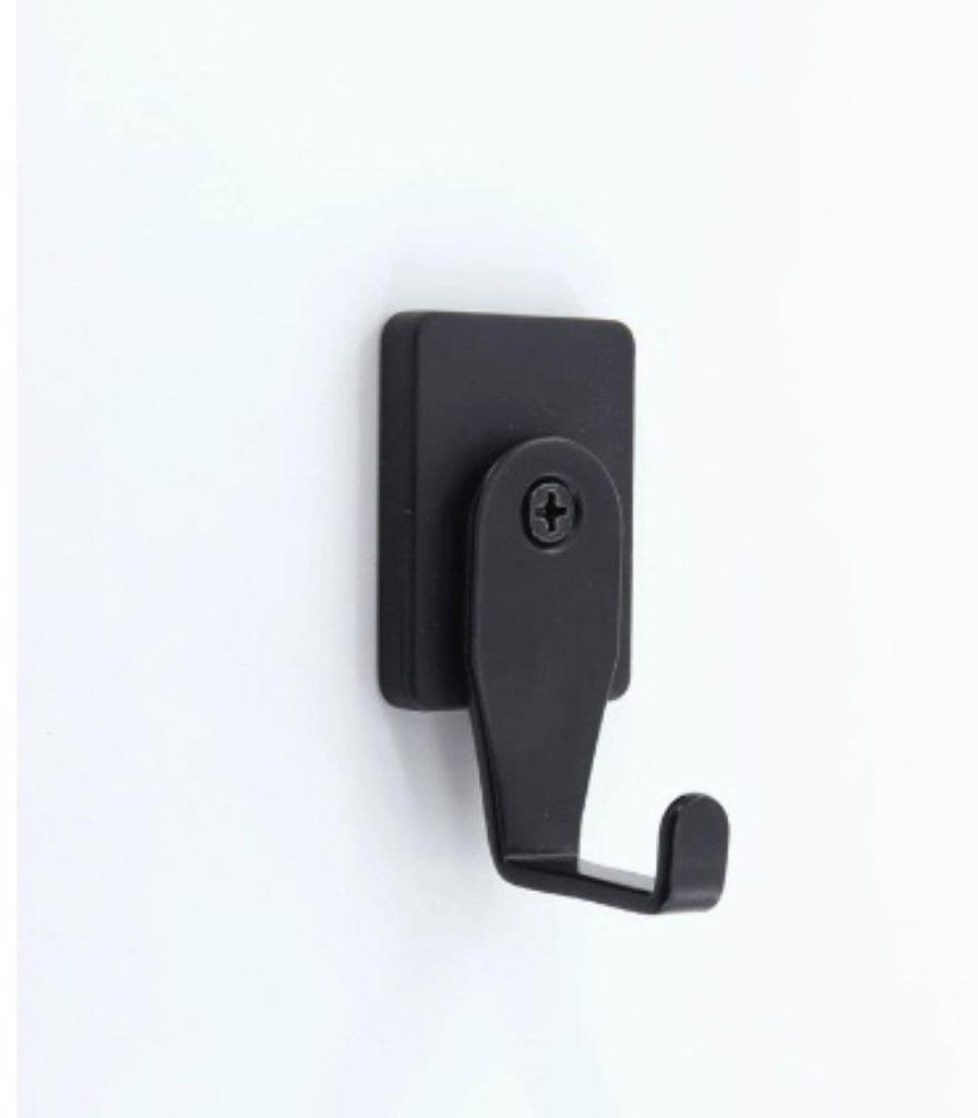 INF Blumenring Magnethaken klein N35 gummiert Metall Länge 6.1cm für Küche