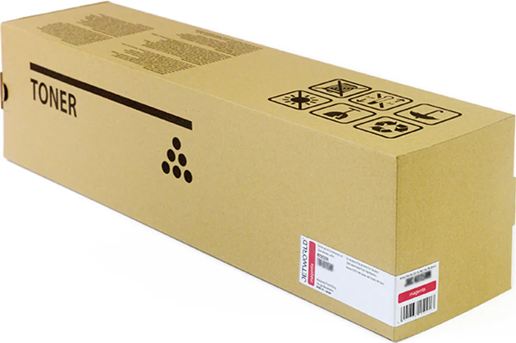 JetWorld Magenta Kyocera TK8115 toner sostitutivo TK-8115M (1T02P3BNL0,02P3BNL0,2P3BNL0) (ricarica giapponese)