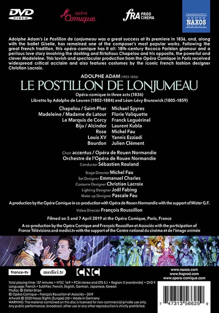 Le Postillon de Lonjumeau - Partition Complète en Édition de Luxe Reliée - 3
