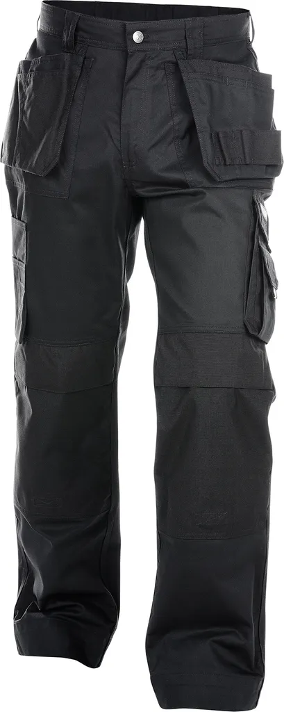 Pantalon de travail DASSY Oxford noir : confort et poches outils - T67