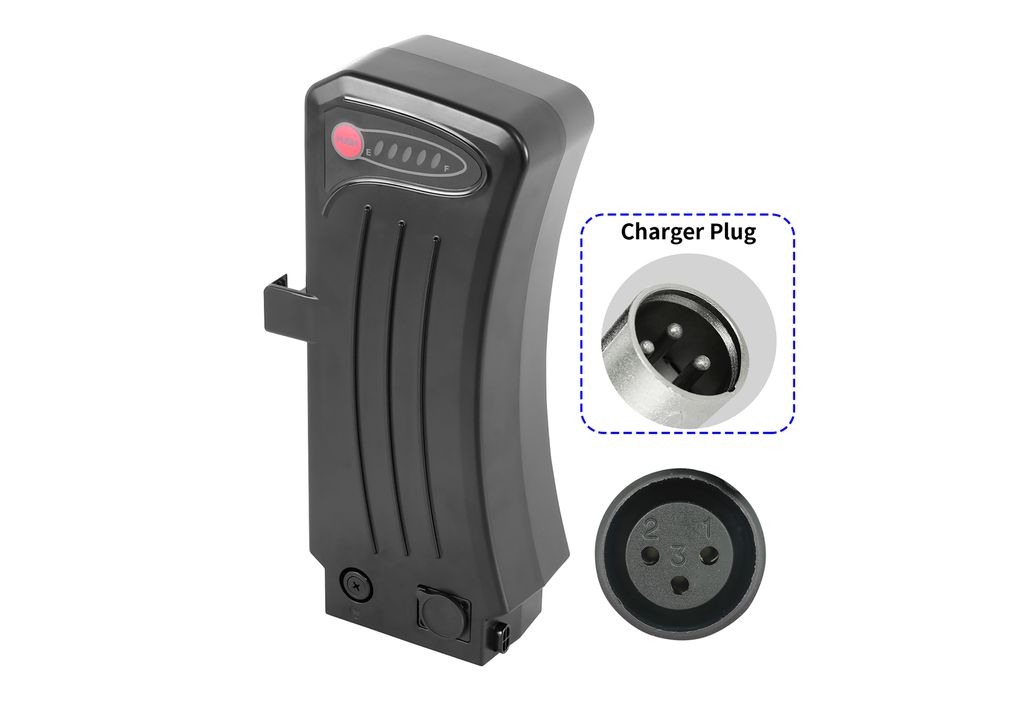 PowerSmart E-Bike Akku Li-Ion 36V 13.6Ah/489.60Wh für Kreidler Vitality Shimano Nexus 7-Gang