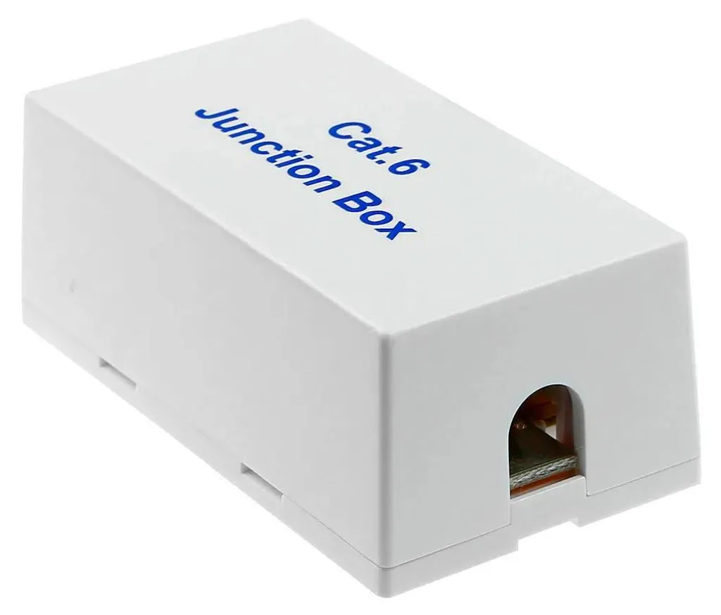 Boîtier de raccordement CAT6 UTP pour extension de câble Ethernet RJ45