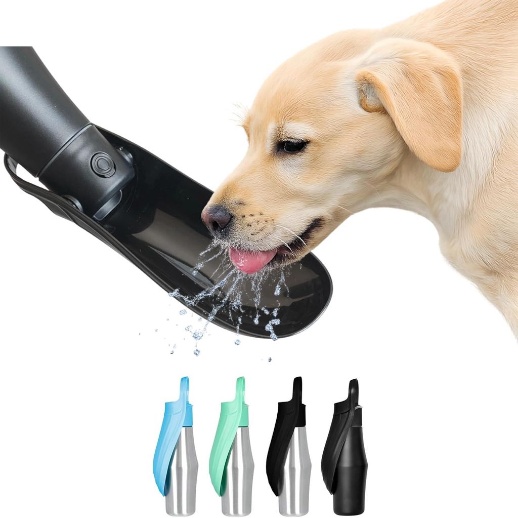 Trinkflasche Hunde für unterwegs Hundetrinkflasche Produktbild 