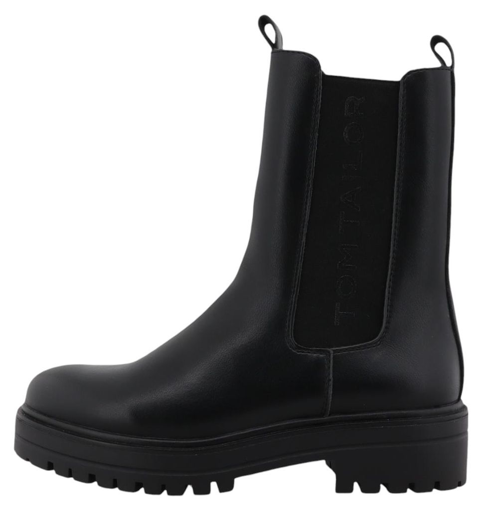 Tom Tailor Chelsea Boot Schwarz Produktbild 