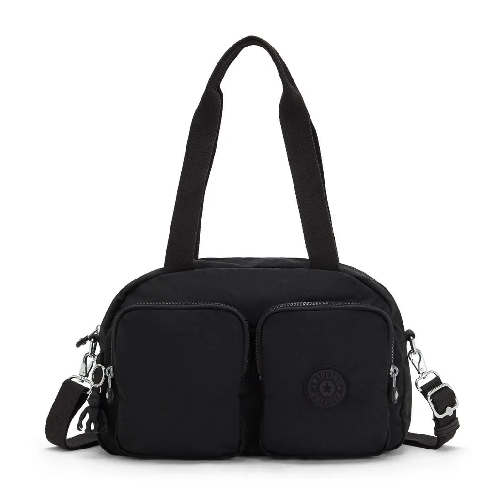 Kipling Cool Defea Sac à bandoulière zippé pour femme Noir Intense