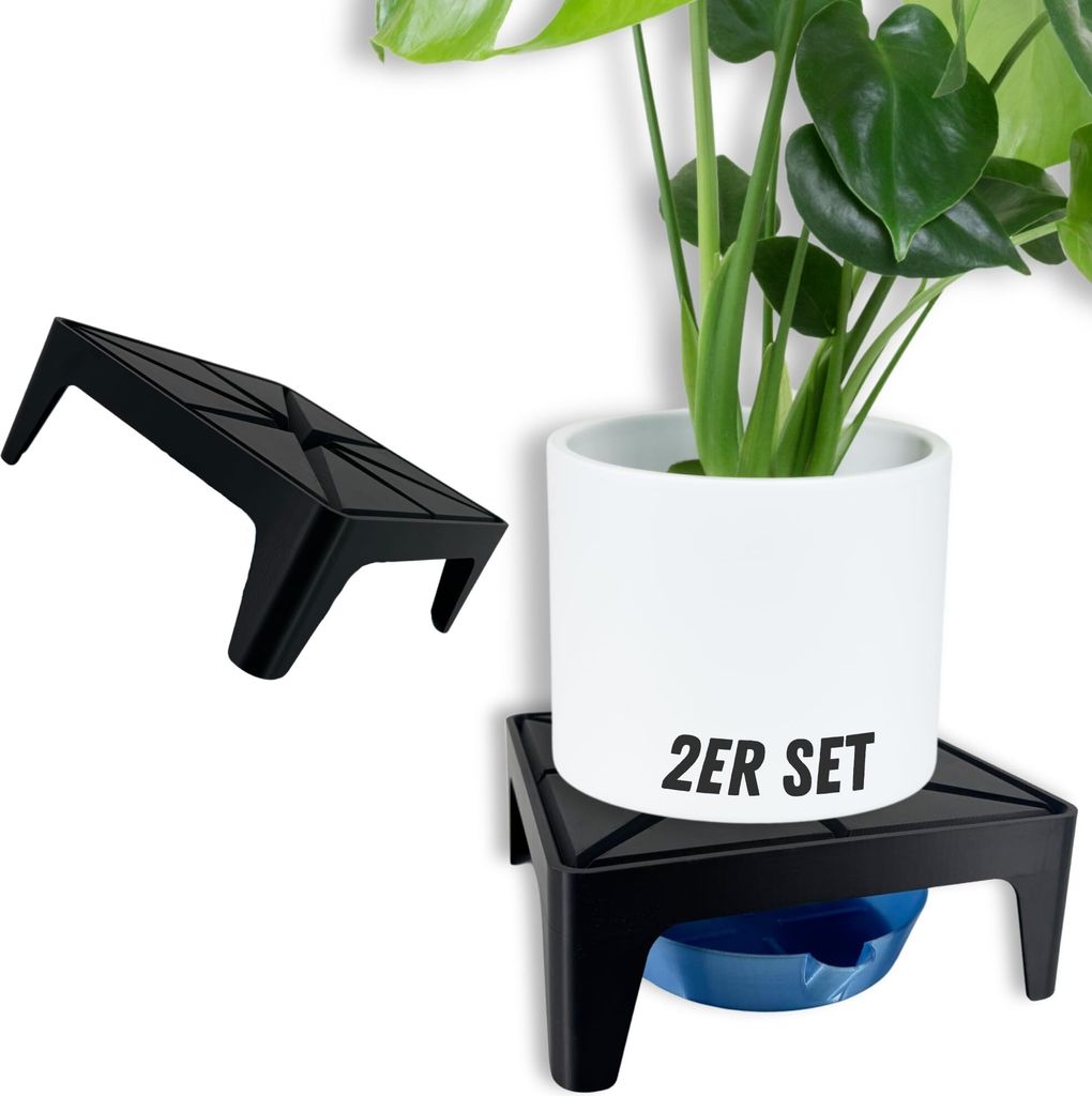 2x Drain Base Blumentopf Untersetzer passend für Growbox Grow Zelt Box Zubehör Indoor