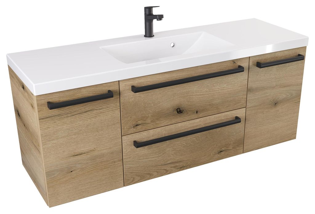 ATHD Wandhängender Waschtischunterschrank 120 cm D - Evoke  Produktbild 