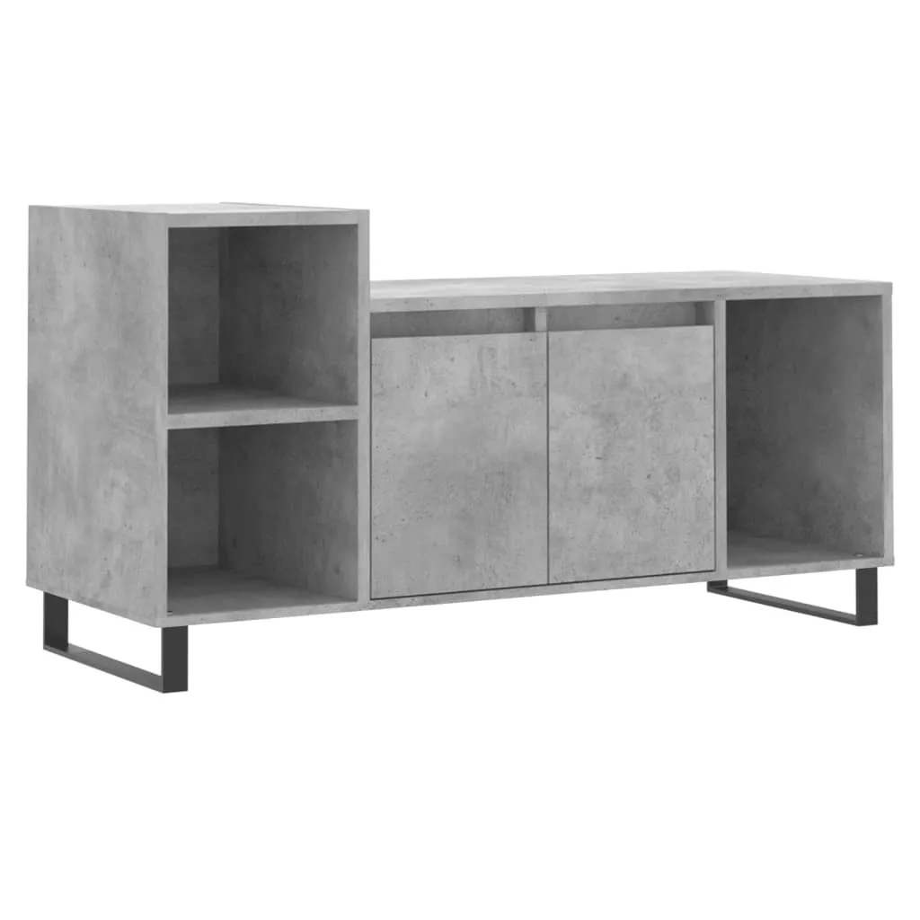Mobile Porta TV 100 cm Grigio Cemento SYFAX - Design Moderno