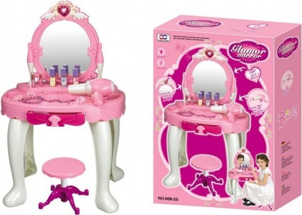 Jouet G21 Table de maquillage BEAUTÉ avec sèche-cheveux Image du produit 