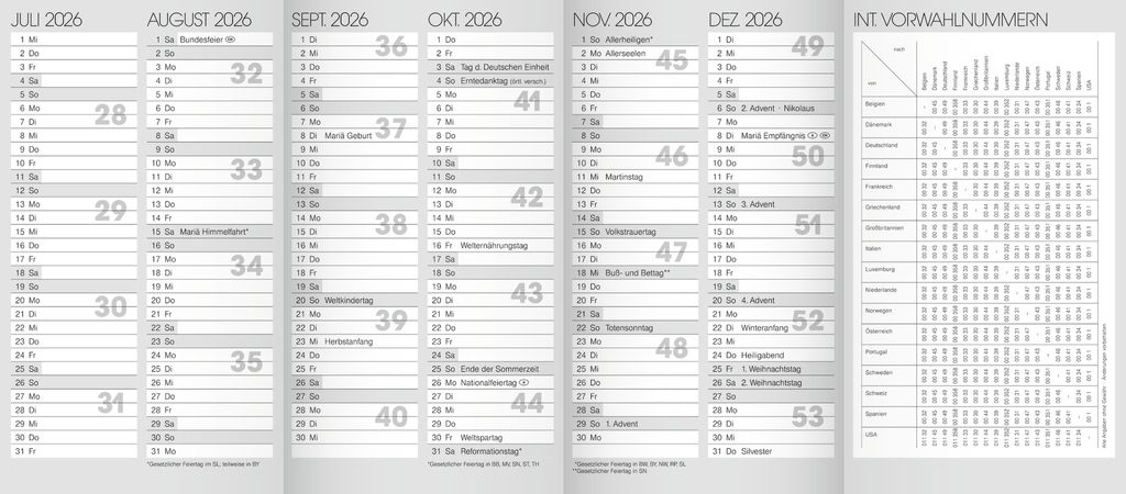 Baier & Schneider Schülerkalender BRUNNEN