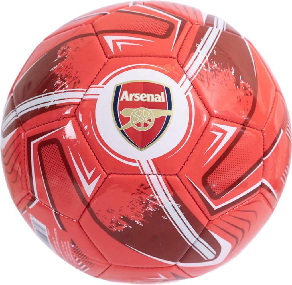 Arsenal FC - Trainingsball Turbine Muster TA12761 (Einheitsgröße) (Rot/Blau)