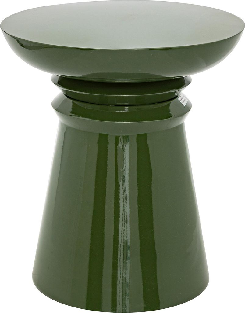 Jaya Totem Kaffeetisch grün Metall Atmosphera