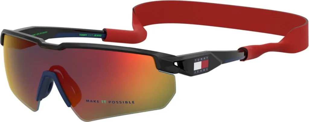 Tommy Hilfiger TJ 0098/S Lunettes de Soleil avec Verres Dégradés Bleus