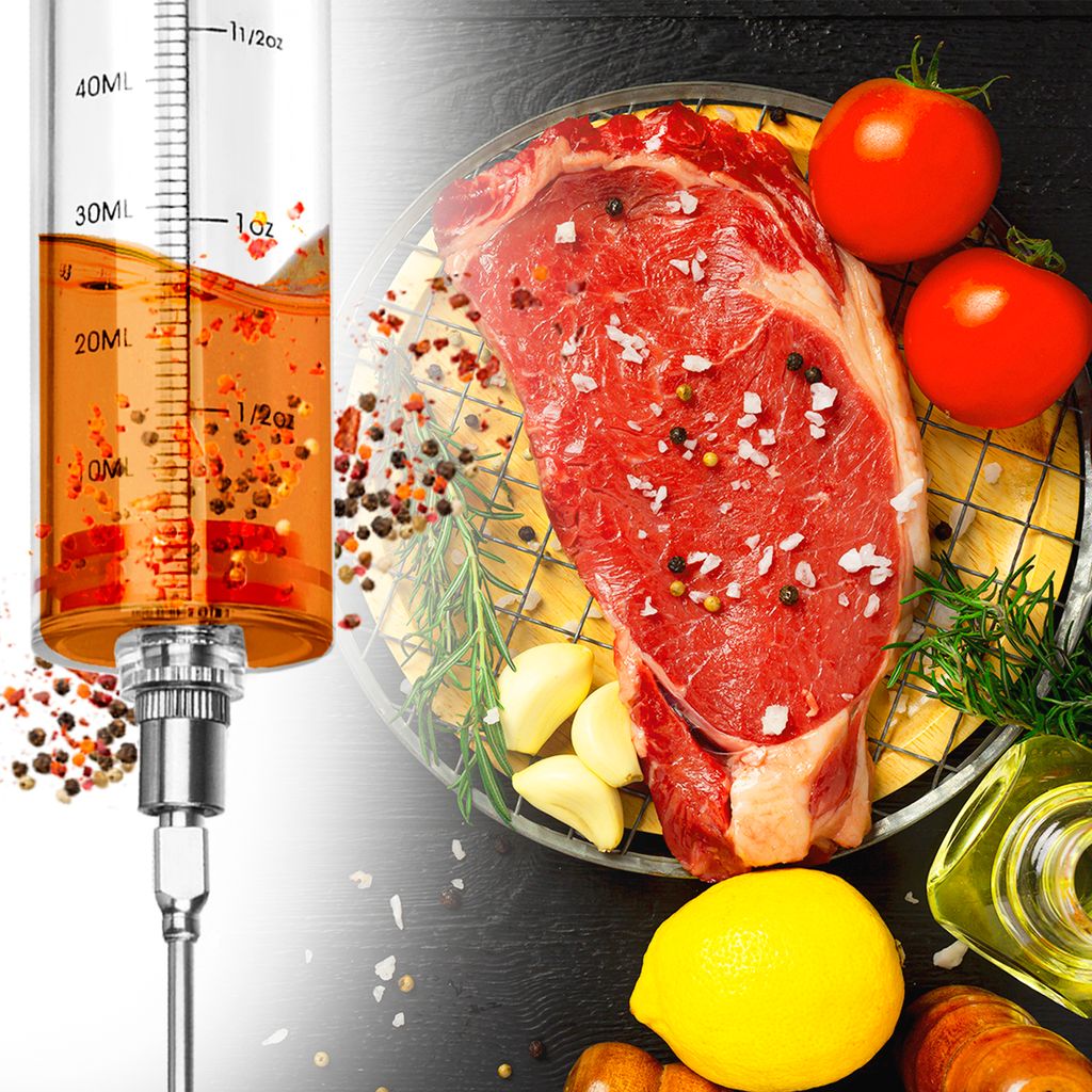 Fleischspritze + 3 Nadeln Ruhhy 23055 Produktbild 8