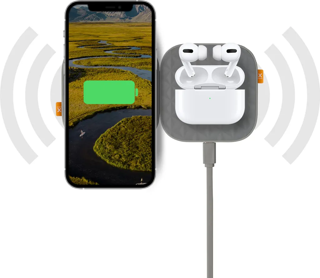 Chargeur induction 15W rapide magnétique Xtorm double sortie Qi - 5