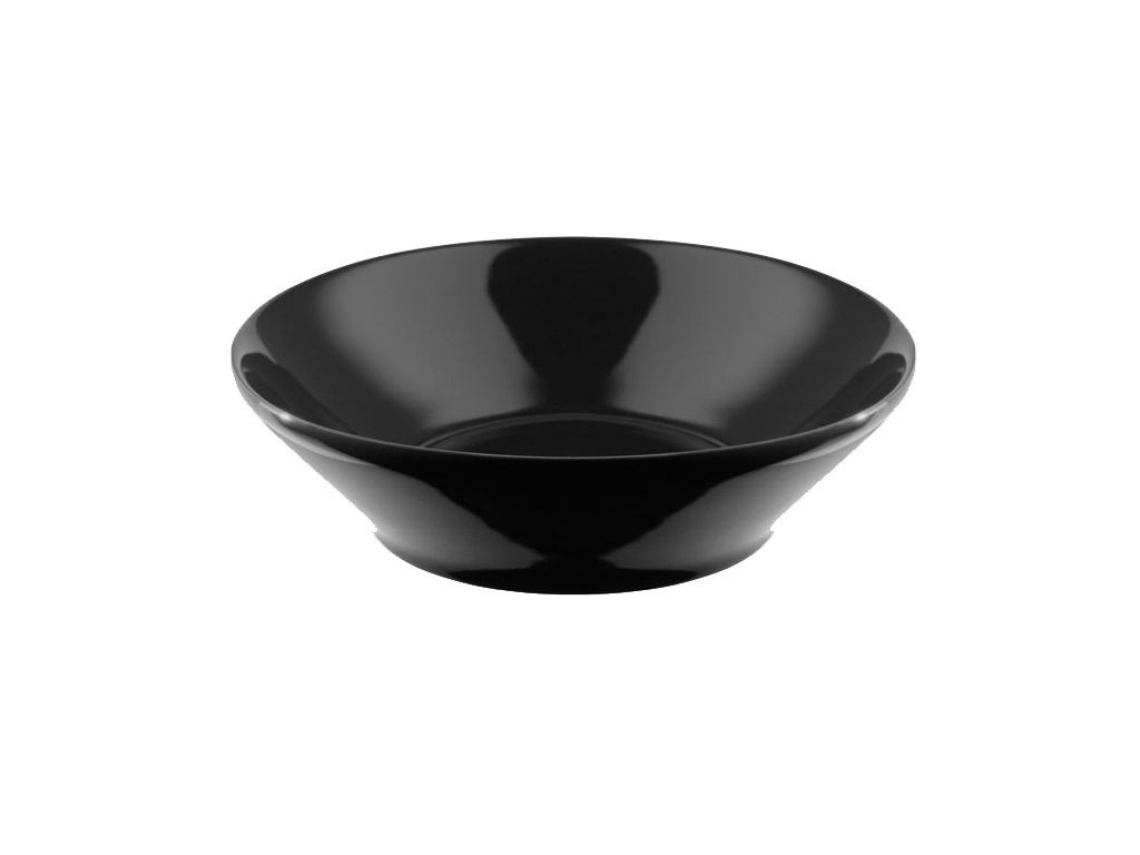 Alessi - Tonale Suppenteller 18 cm, schwarz