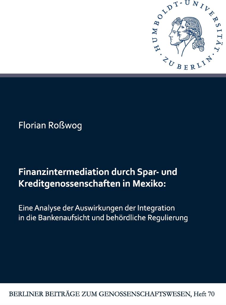 Finanzintermediation durch Spar- und Kreditgenossenschaften in Mexiko