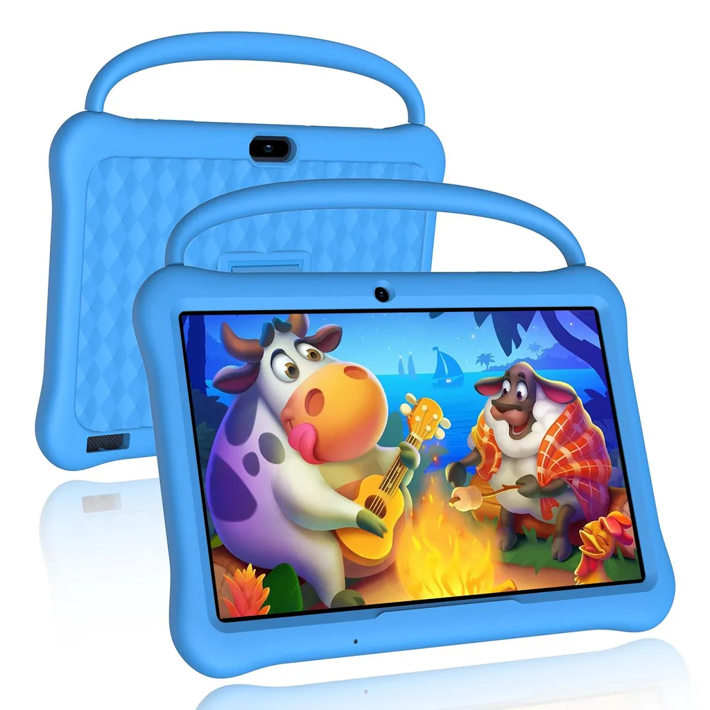 Tablette pour Enfants de 10 Pouces Idéale pour les Voyages et l'École
