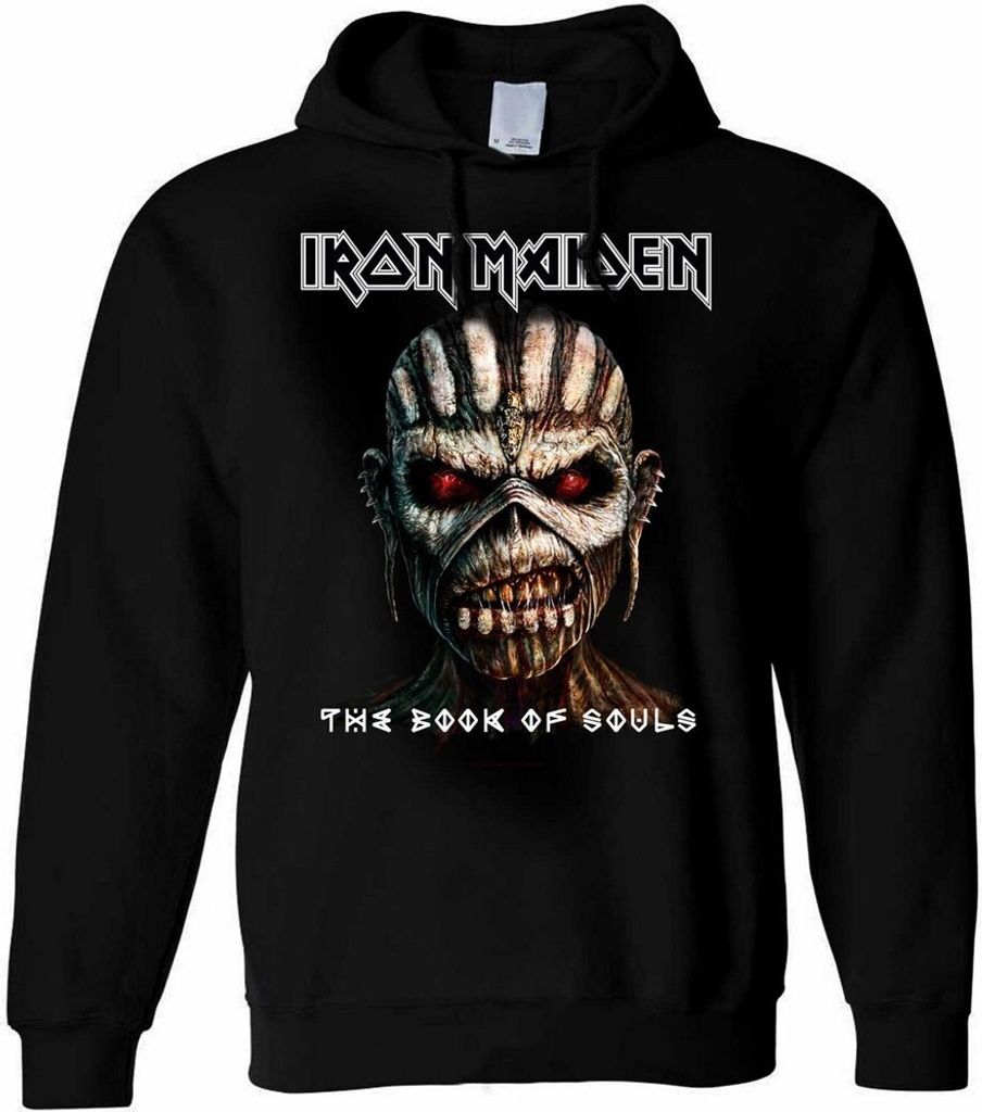 Iron Maiden - "The Book Of Souls" Hoodie zum Überziehen für Herren/Damen Uni RO1834 (M) (Schwarz)