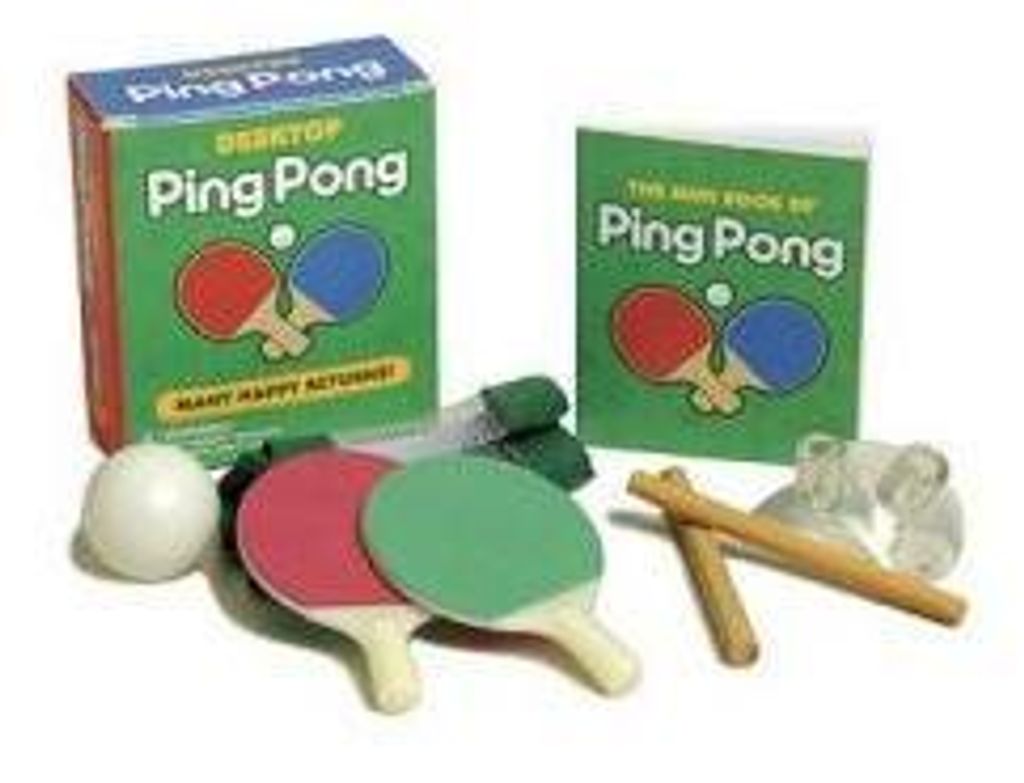 ISBN Desktop Ping Pong, Englisch, Taschenbuch, 32 Seiten