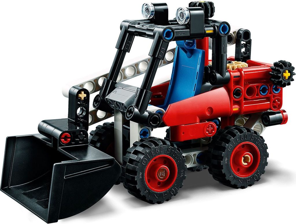 LEGO 42116 Technic Kompaktlader, Bagger - Hot Rod, 2-in-1 Produktbild 3