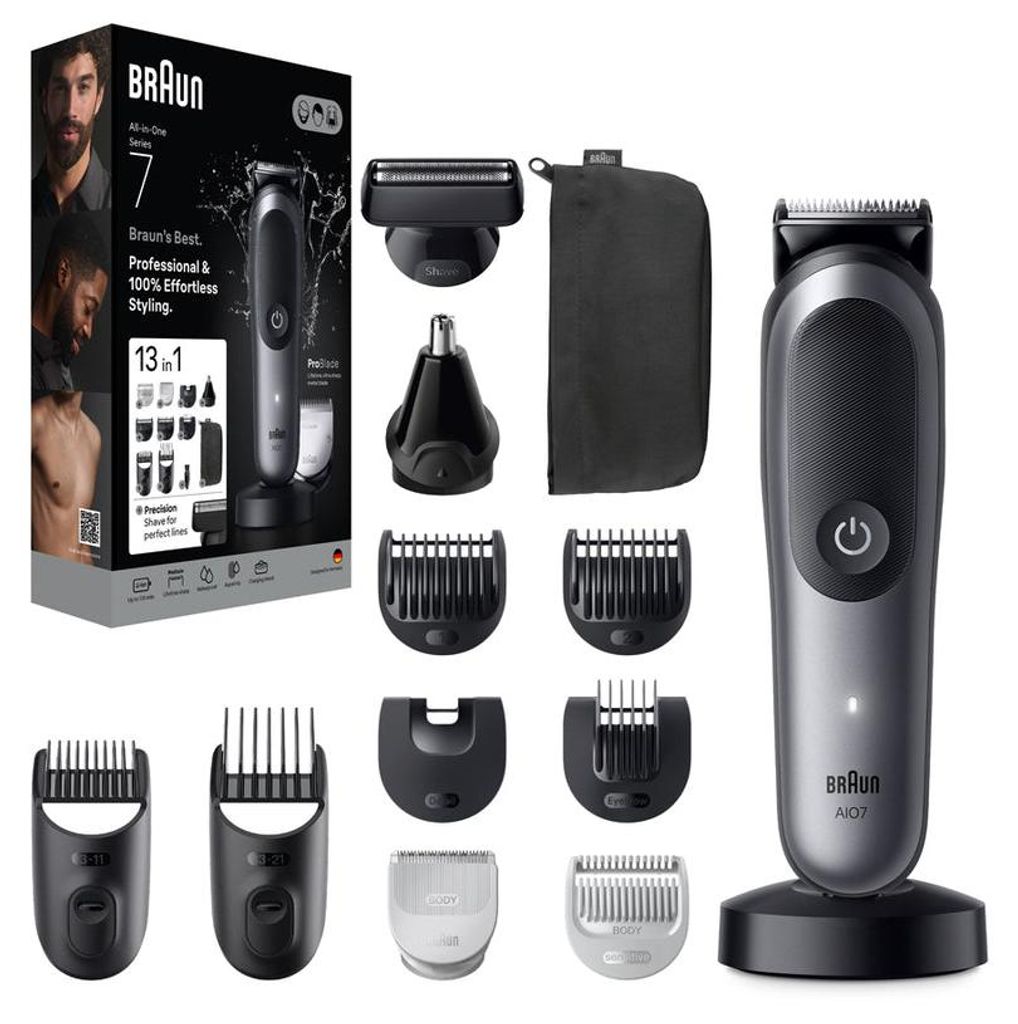 Braun 80789908, Tmavě šedá, Napájení/baterie, 120 min, Obrázek produktu 