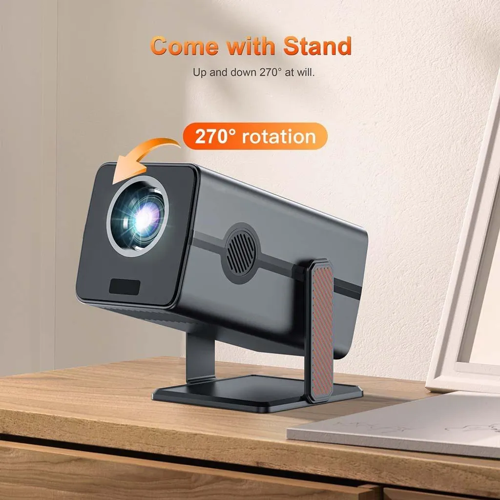 Proiettore INF HM103 4K Support: 1080P Android 13.0 Nero Smart - 3