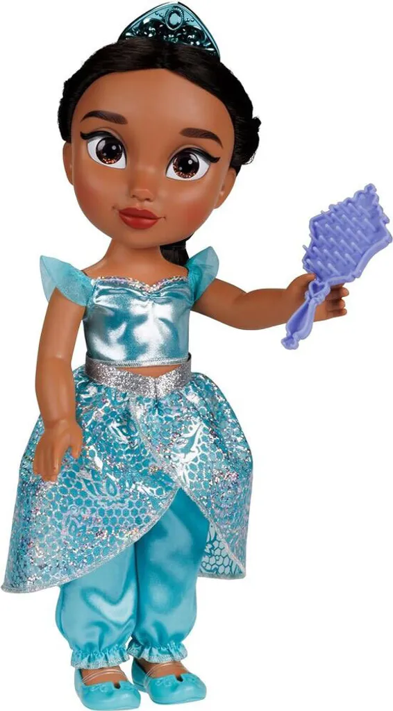 Cadeau Disney Poupée Jasmine 38 cm - Idéal pour Jouer ou Décorer une Chambre